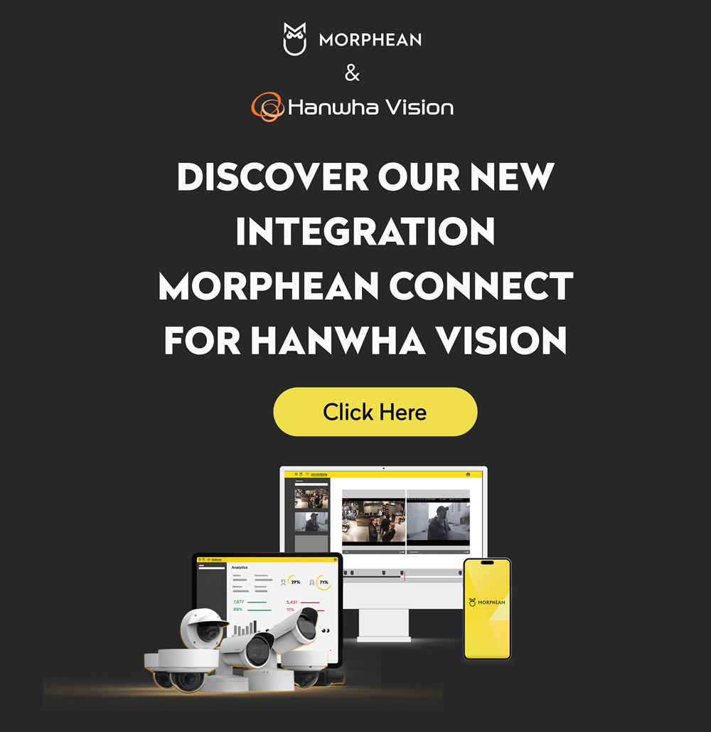 Click here to discover Morpheansnew integration Morphean Connect for Hanwha Vision